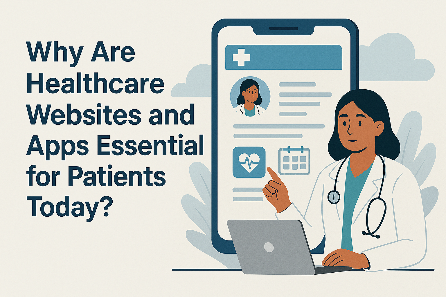 Why Are Healthcare Websites and Apps Essential for Patients Today?